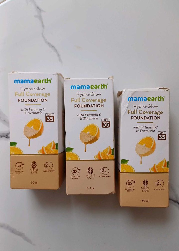 Mamaearth Hydra Glow Foundations- All 3 Available