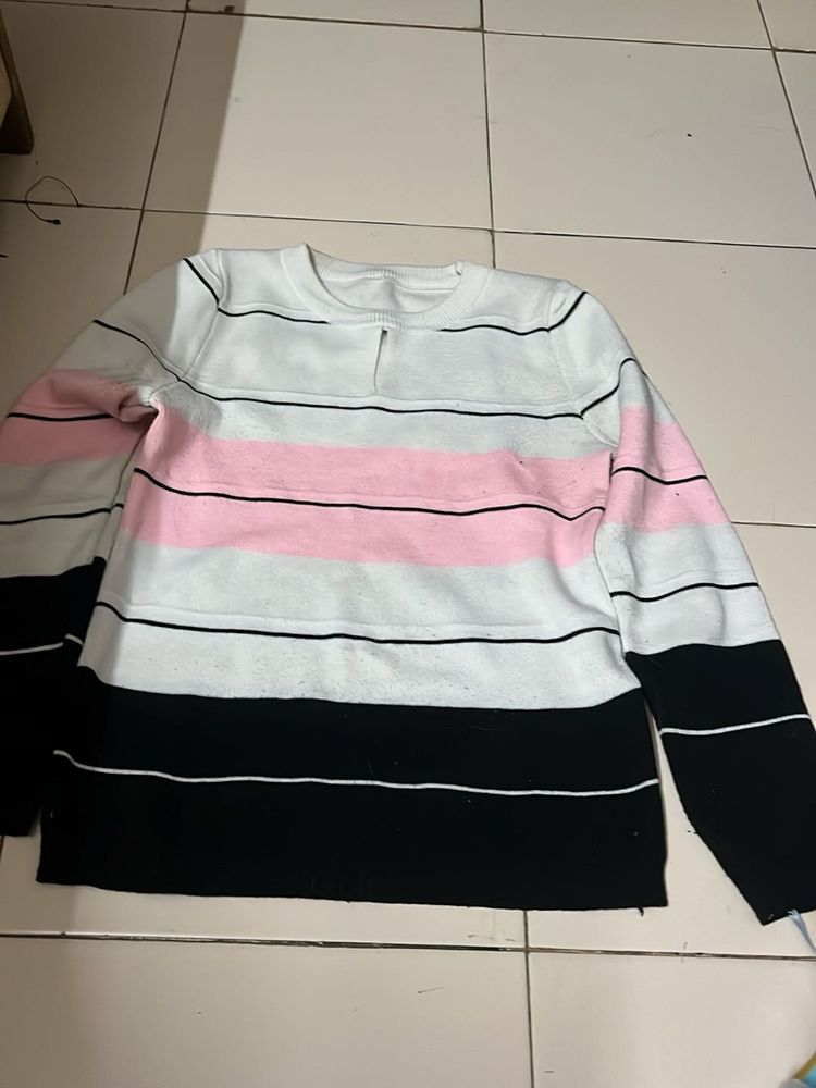 Striped Long Sleeve Top
