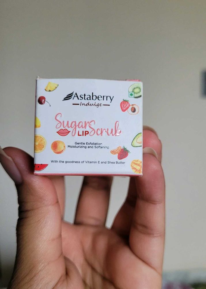 Astaberry Indulge Lip Sugar Scrub