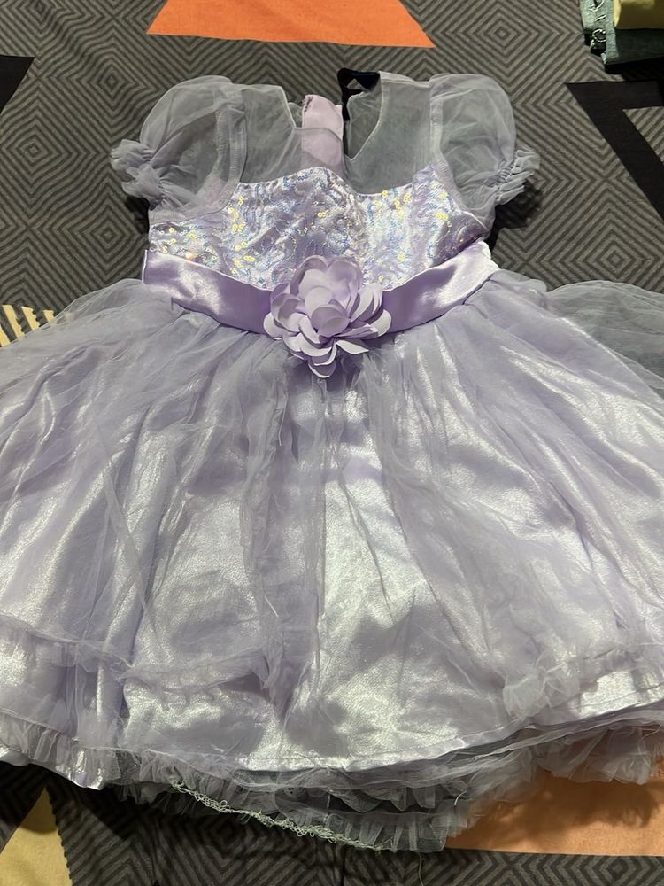 Cute Lilac Party Dress