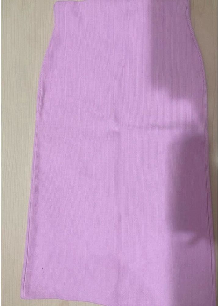 pink Straight Skirt