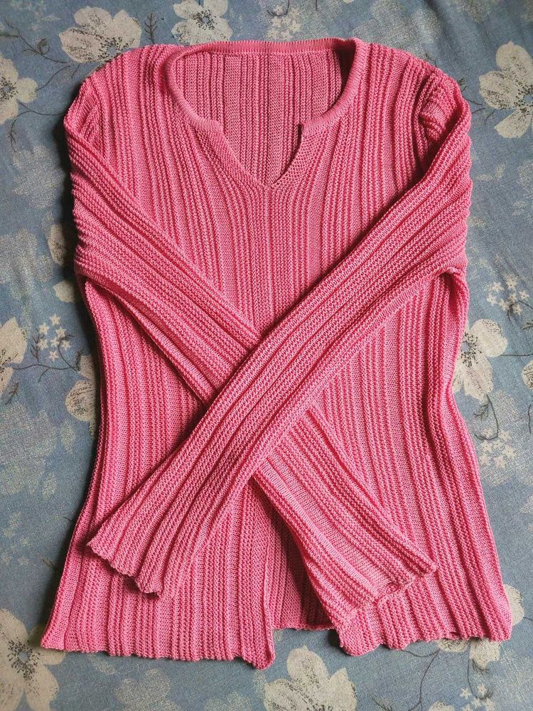 Urbanic Pink Knit Top