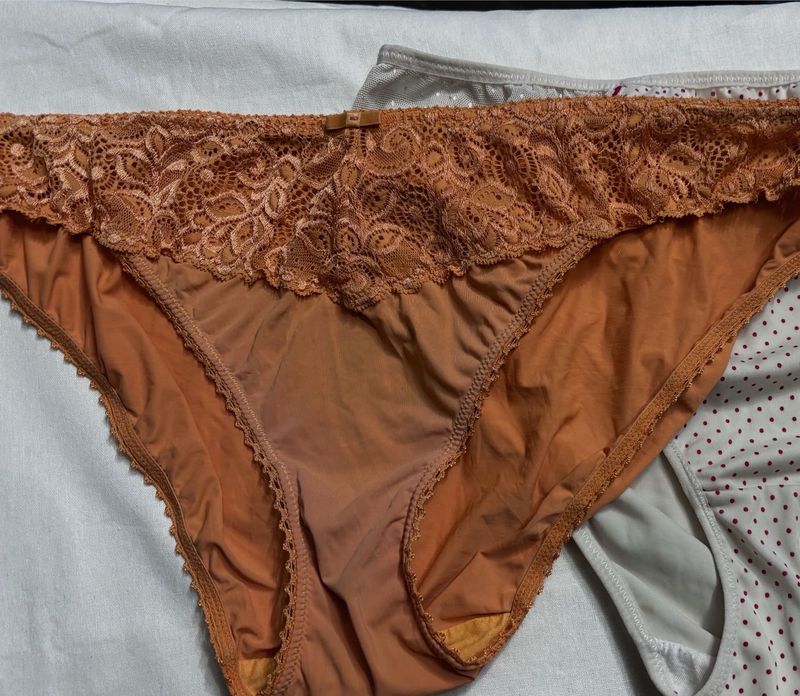 Lace Trim Briefs - Cute &amp; Comfy