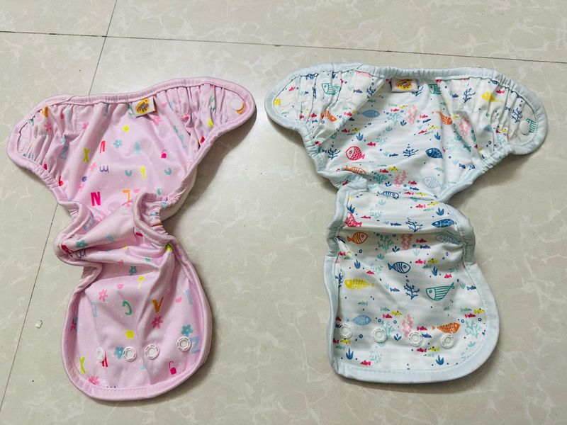 Cloth Diaper Covers - Set of 2
