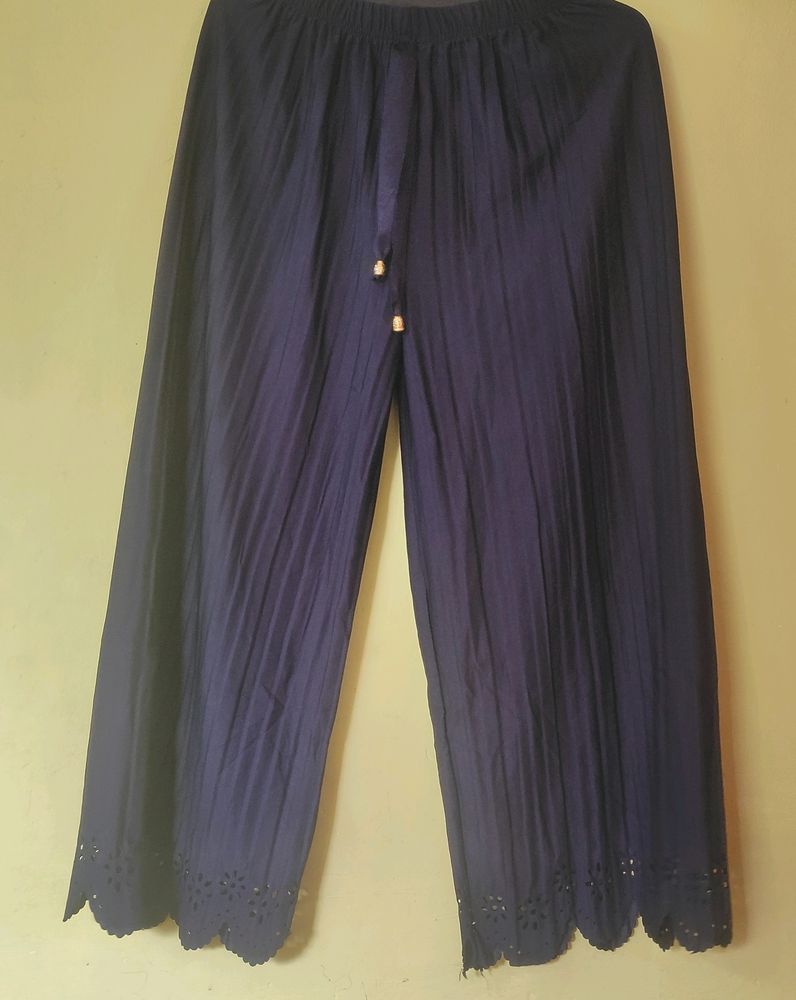 Girls Beautiful Stretchable Plaazo Pant Totally New