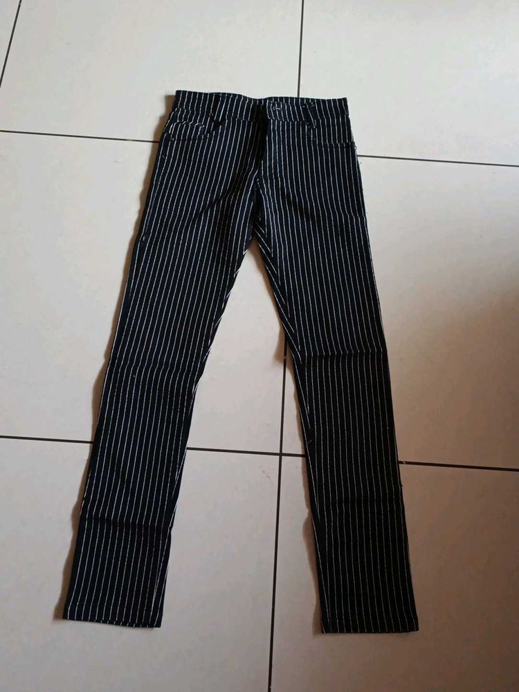 Striped Casual Pants