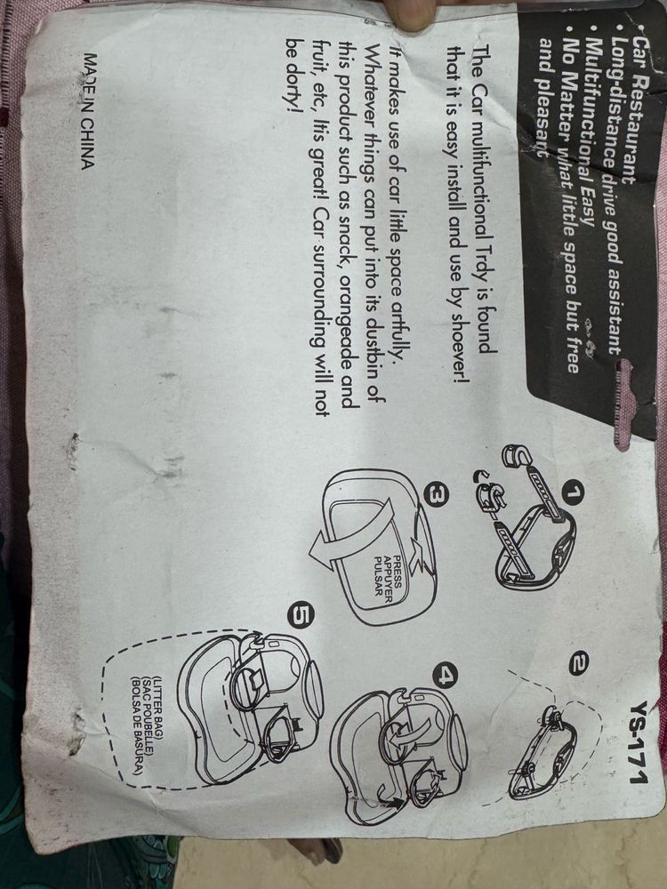 Car Multifunctional Tray