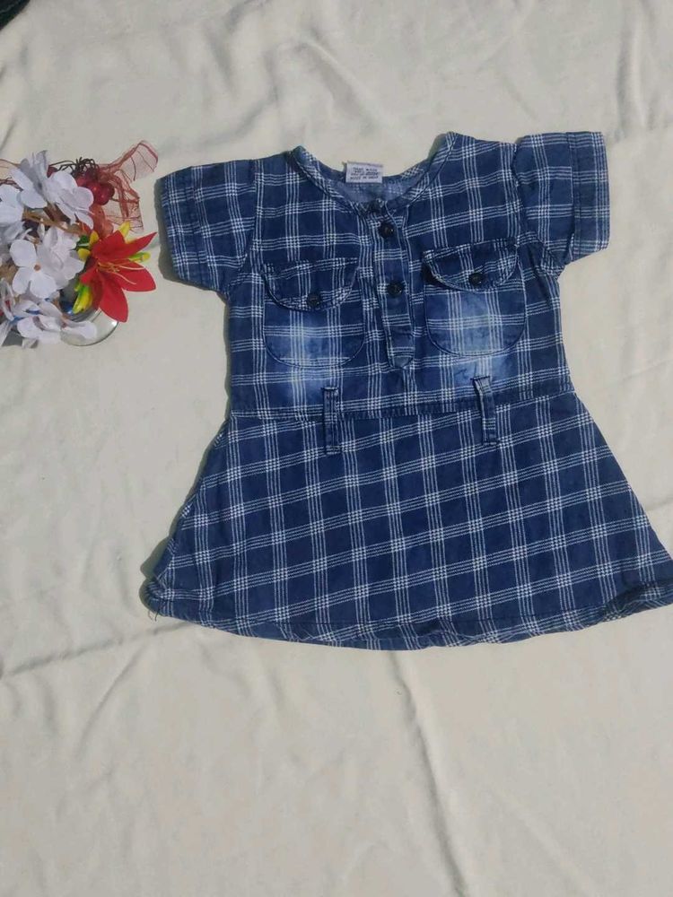 A Beautiful Checked Frock