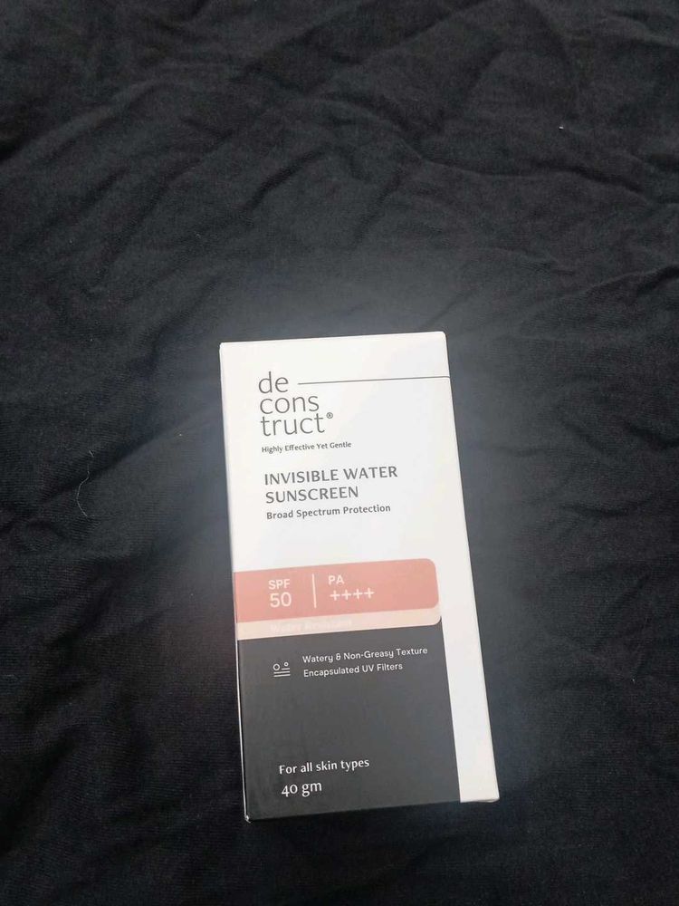Deconstruct Sunscreen