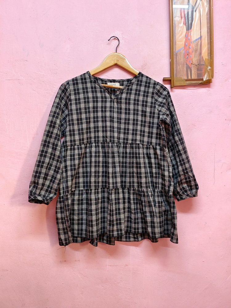 Sale🎉Asnew Check Top (Women&#39;s)