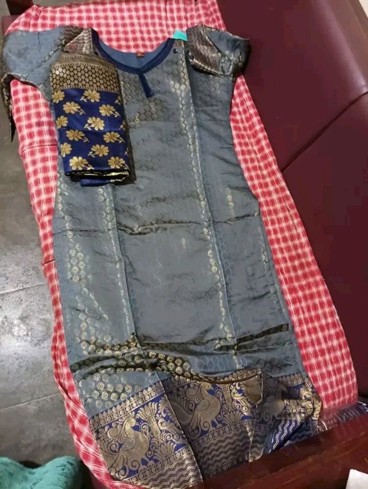 Banarasi Silk Kurti
