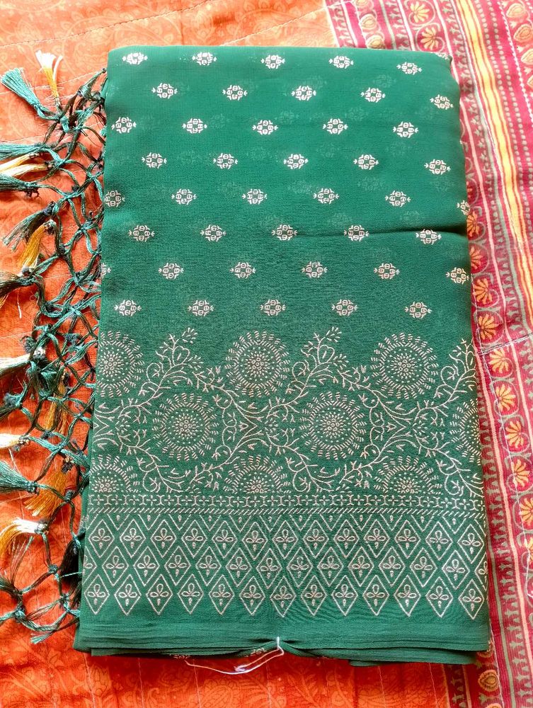 Elegant design saree