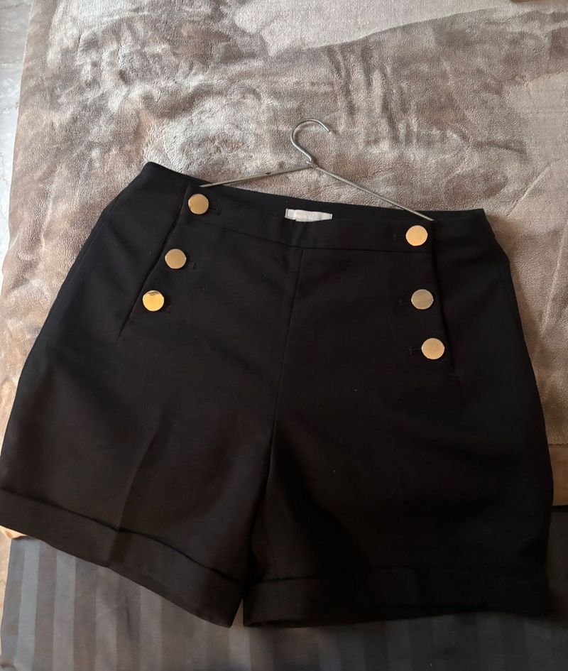 H&amp;M Formal Black Shorts