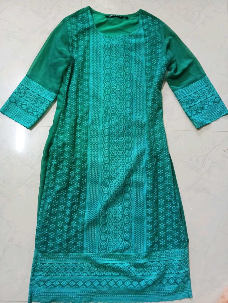 Handwork chikankari kurta