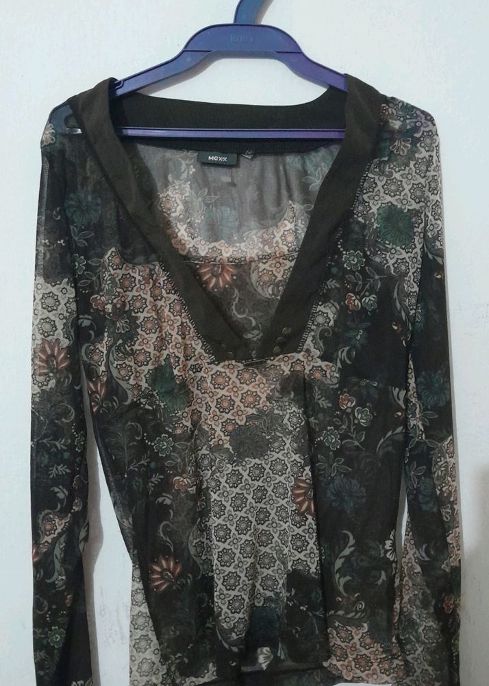 Y2k Mesh Top