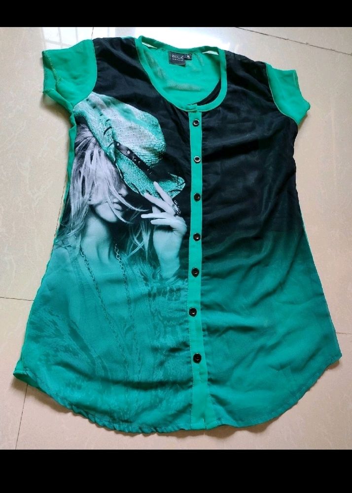Zola Western Top With Two Layer