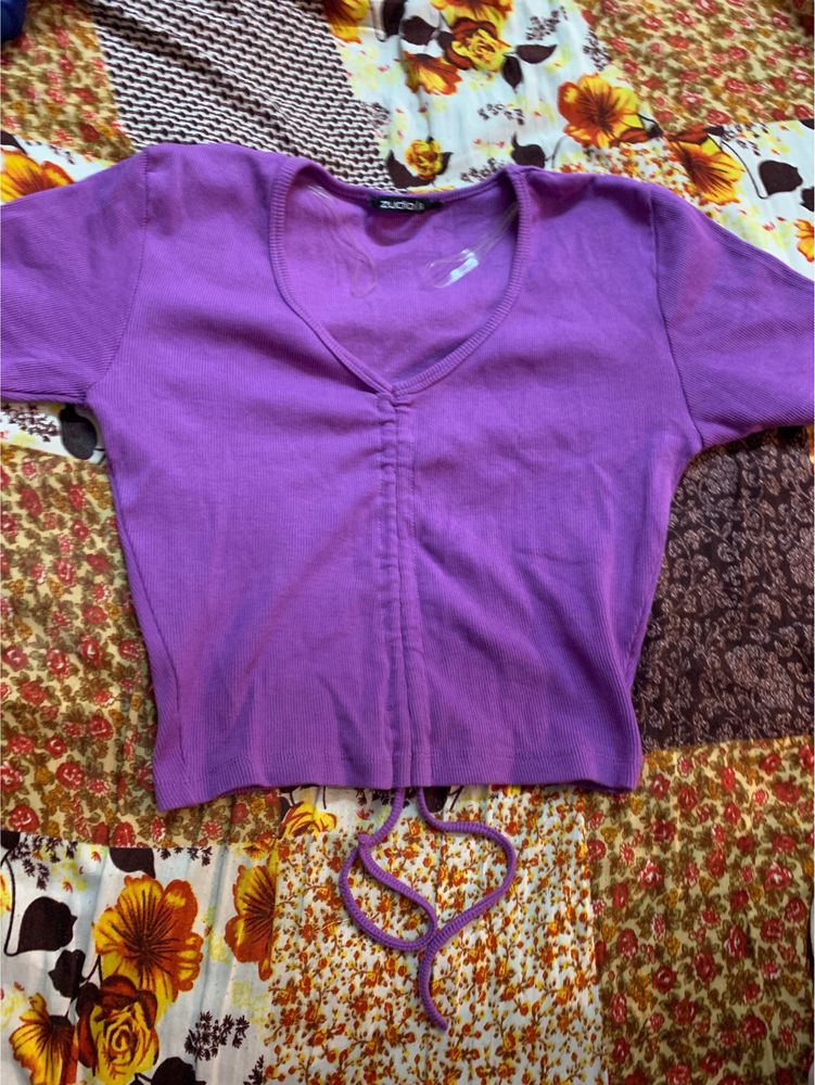 Zudio Crop Top Easy To Wear