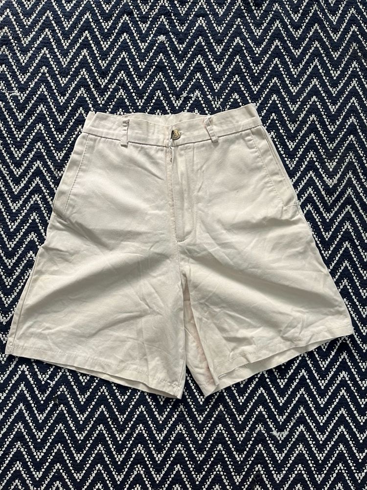 Beige Shorts
