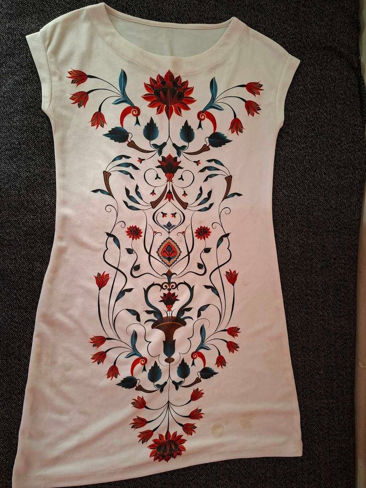 Floral Print Casual Dress