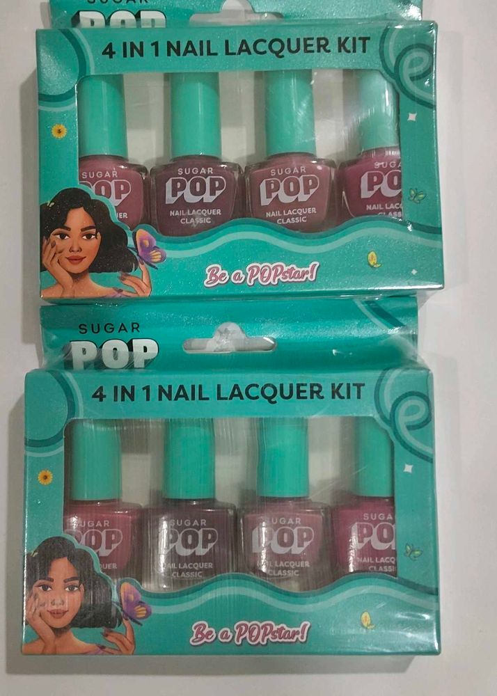 Sugar Pop 4-in-1 Nail Lacquer Kit