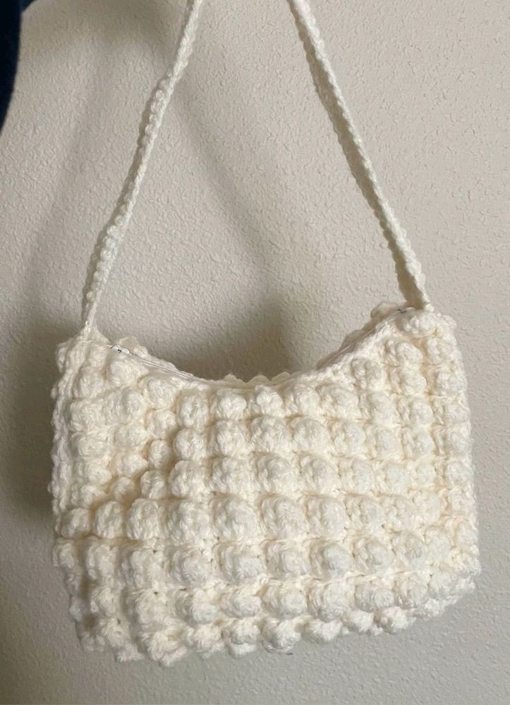 Crochet Popcorn Bag