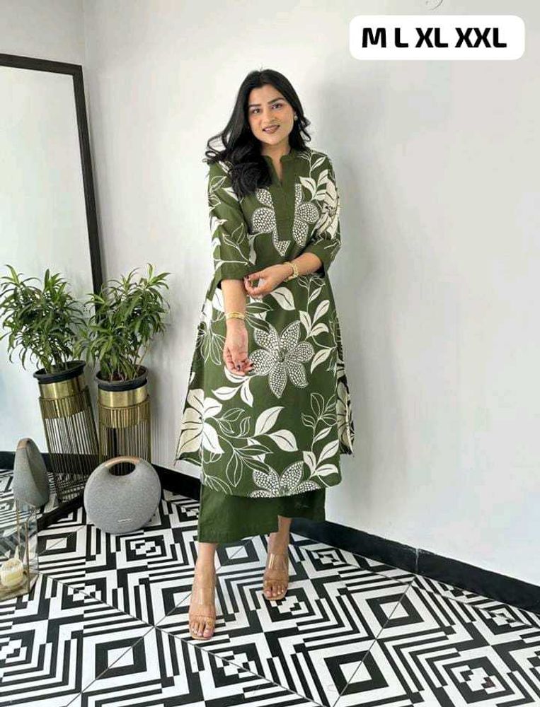 Summer Special Offer Kurti Set in 3 Colours
