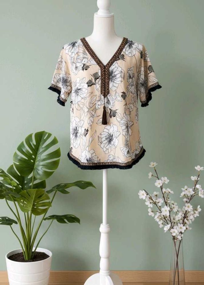 Floral Print Top