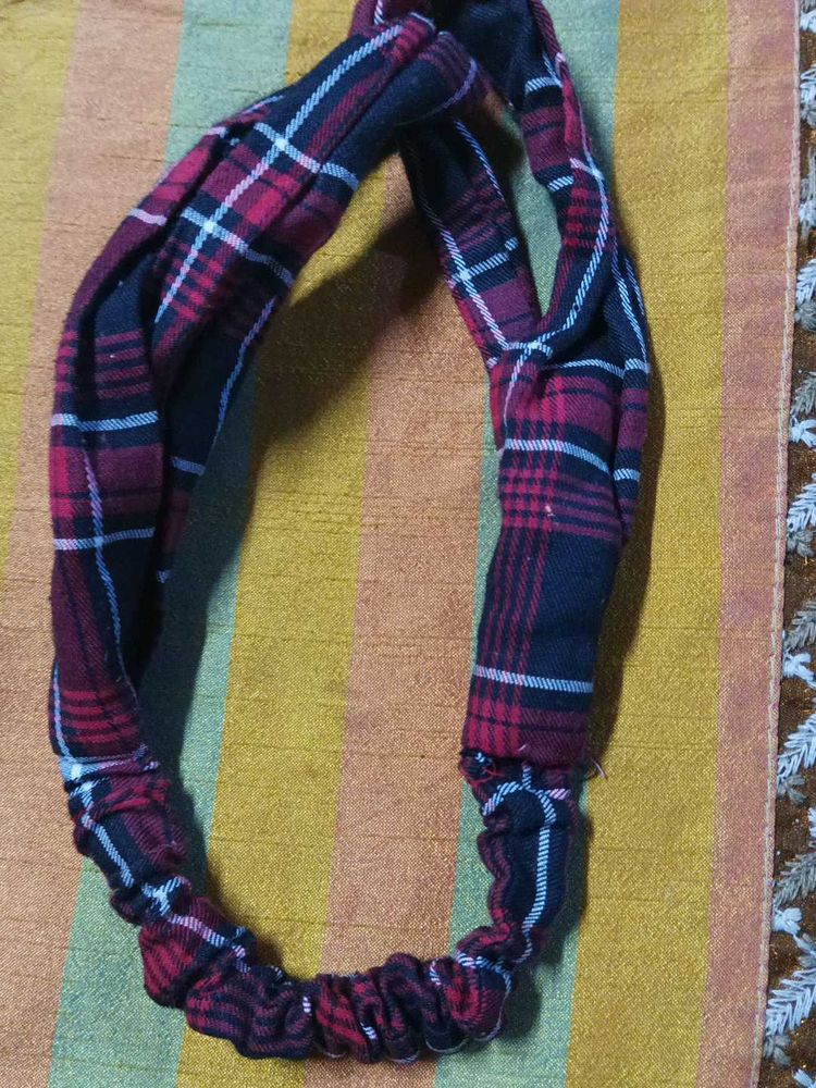 Plaid Headband