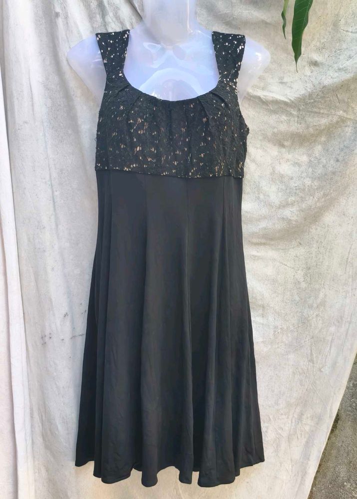 199. Black Sequin Dress
