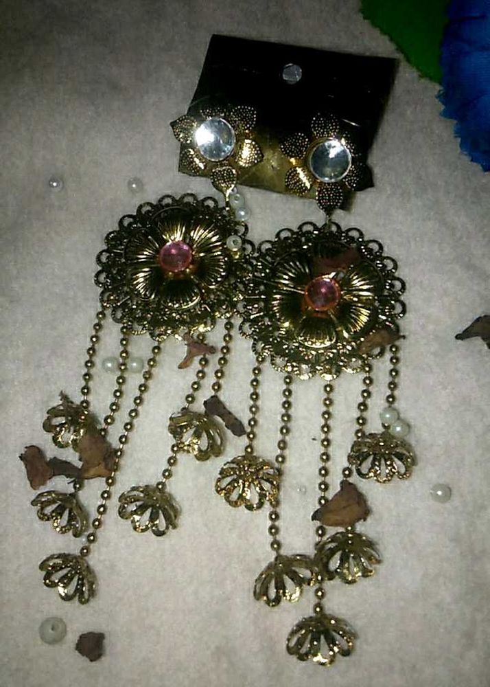 Floral Drop Earrings