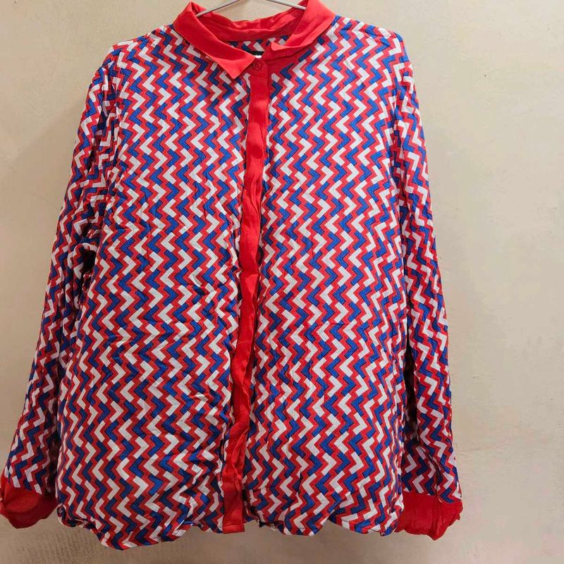 Funky Patterned Blouse