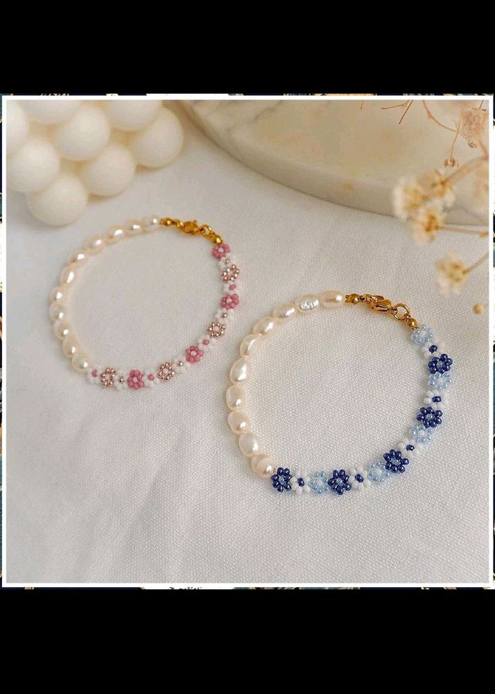 Combo Of Two Beads Bracelet