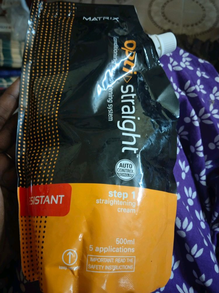 Matrix Straightening Cream And Neutralizer
