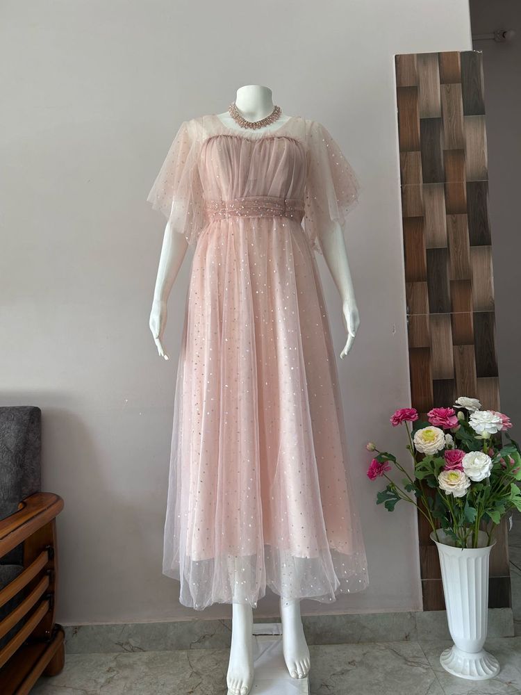 Premium Blush Pink Gown