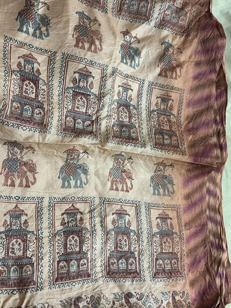 Printed saree