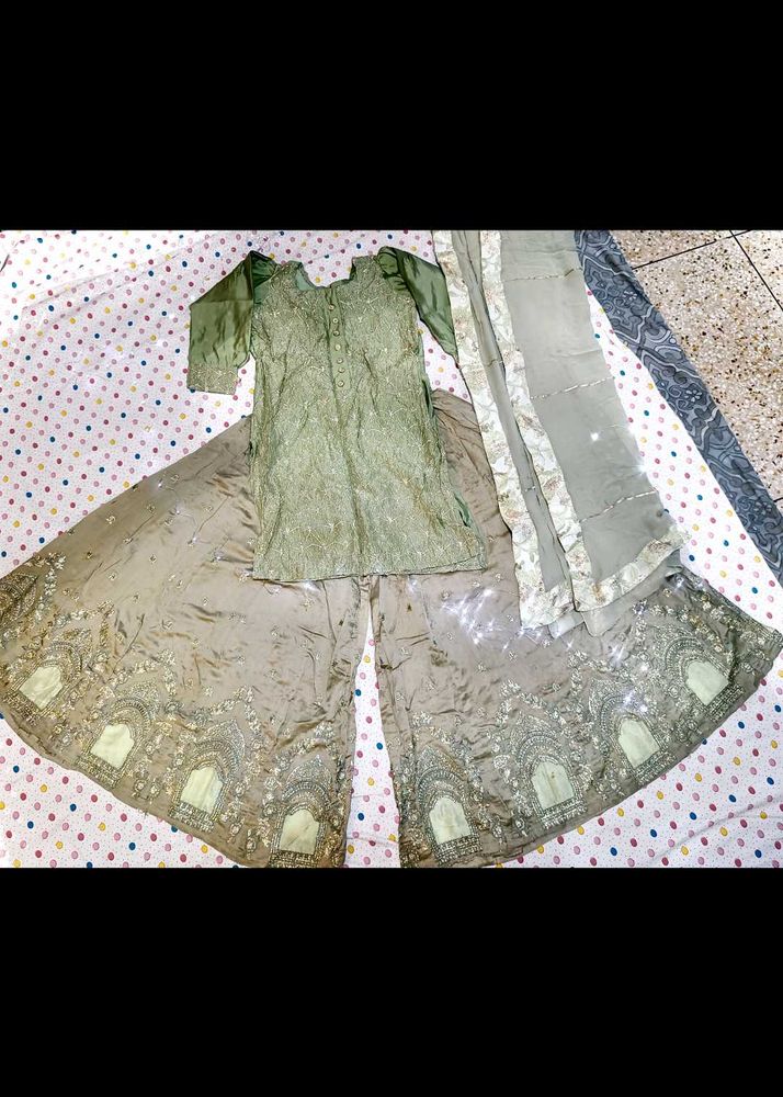 Olive 🫒 sharara set 📐