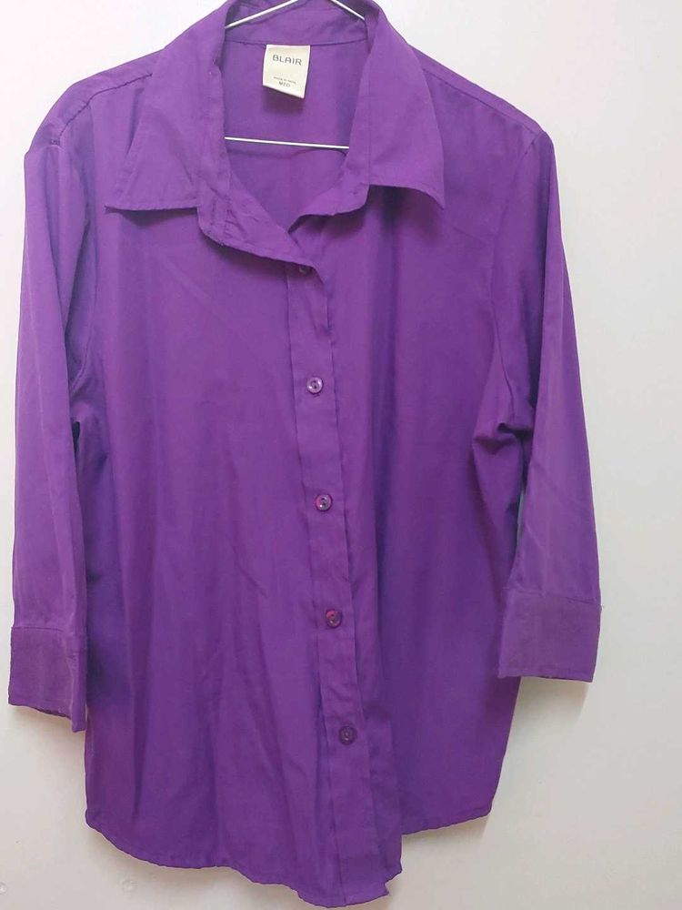 Purple Shirt | Made in India | Size M-L