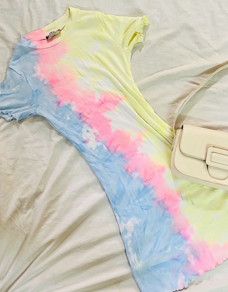 TIE- DYE bodycon Dress