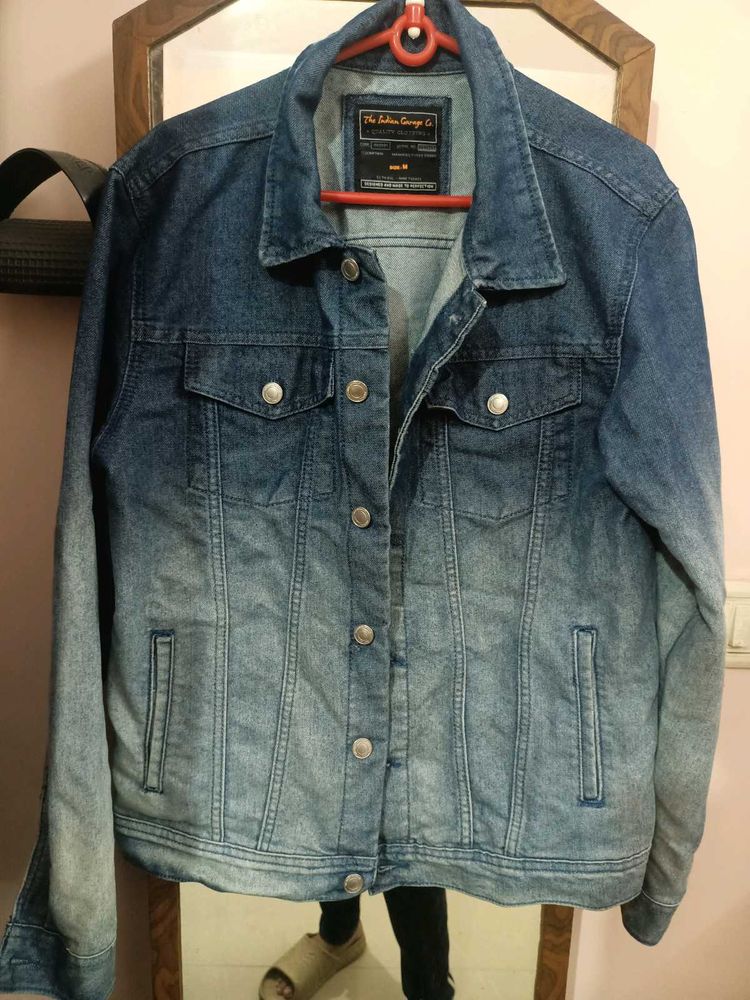 denim ombre stylish jacket