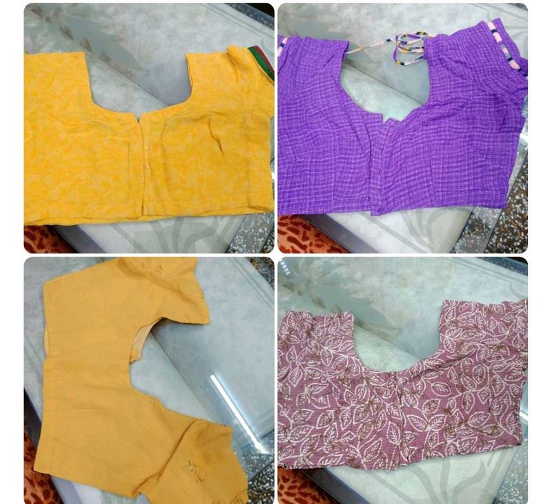 Four Lining Blouse Combo