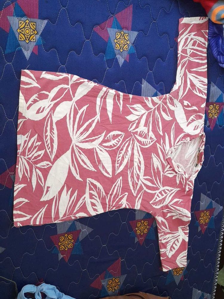 Floral Print Casual Top