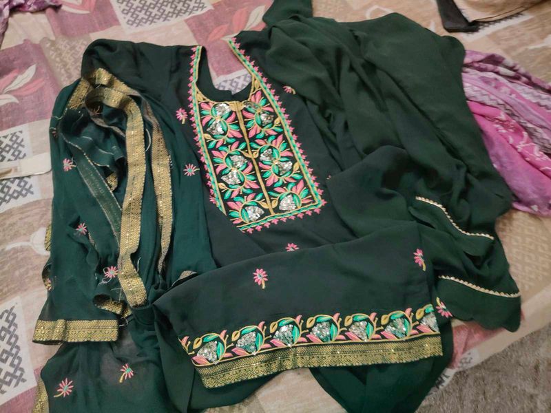 Embroidered Kurti Top