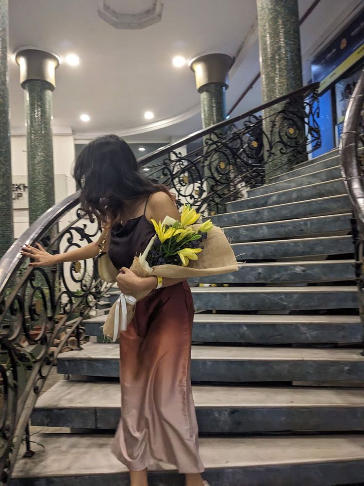 ombre satin slip dress (date night approved) ✨