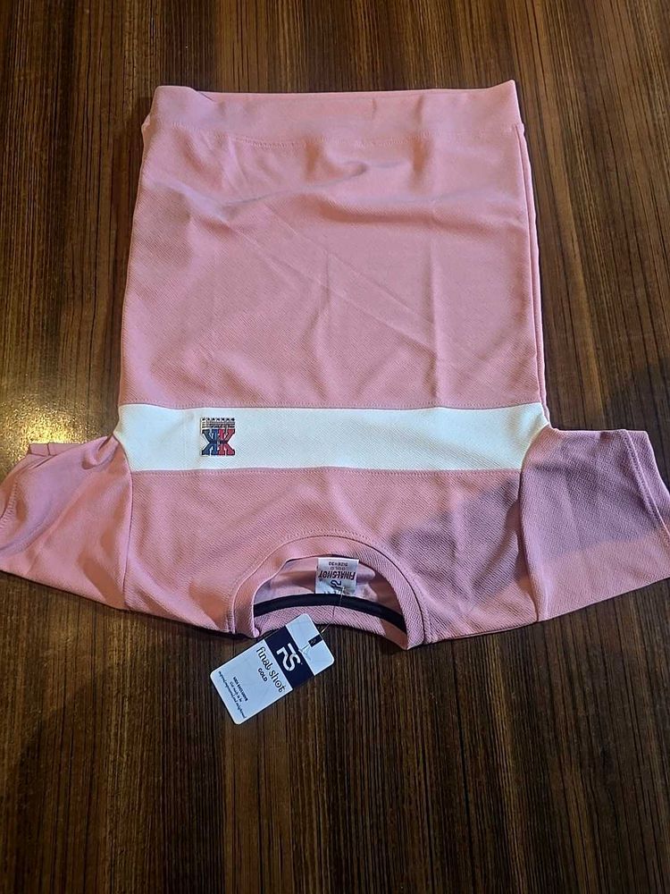 Fifth Sun Pink Color Block Graphic Tee