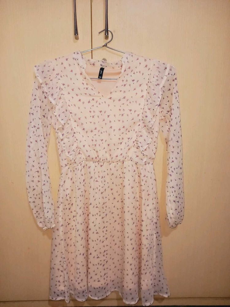 Mini Dress Peach