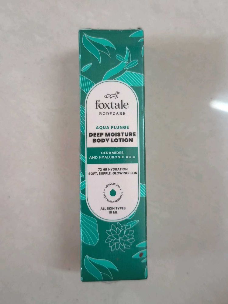 deep moisture body lotion (foxtale)