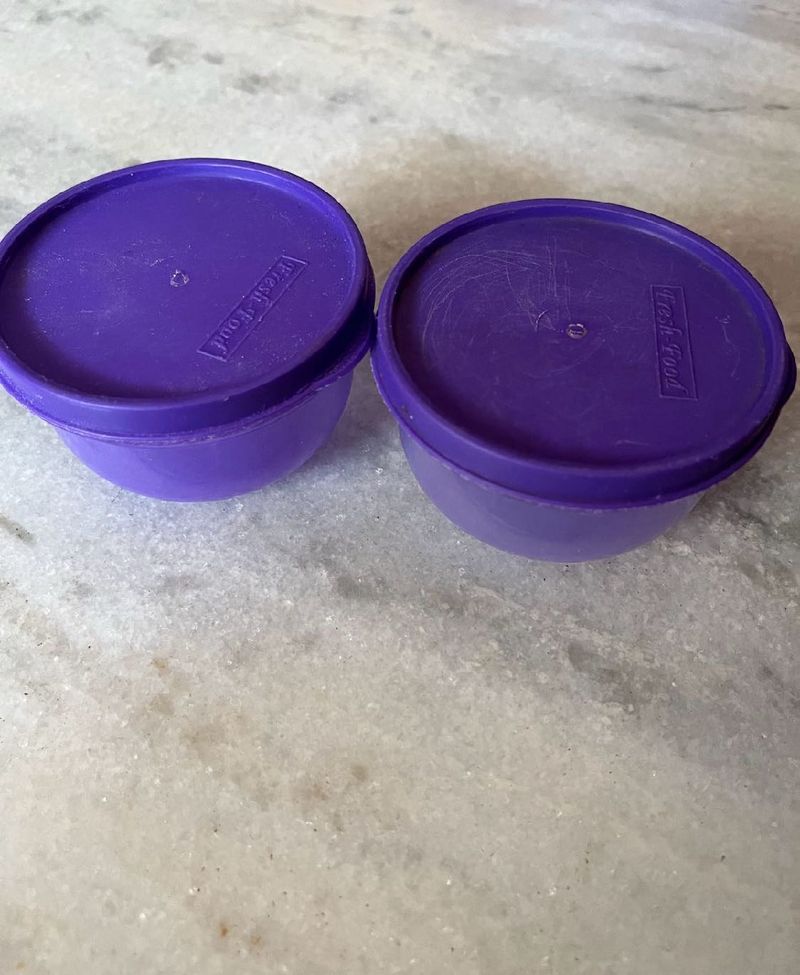 Set Of 2 150 Ml Airtight Containers