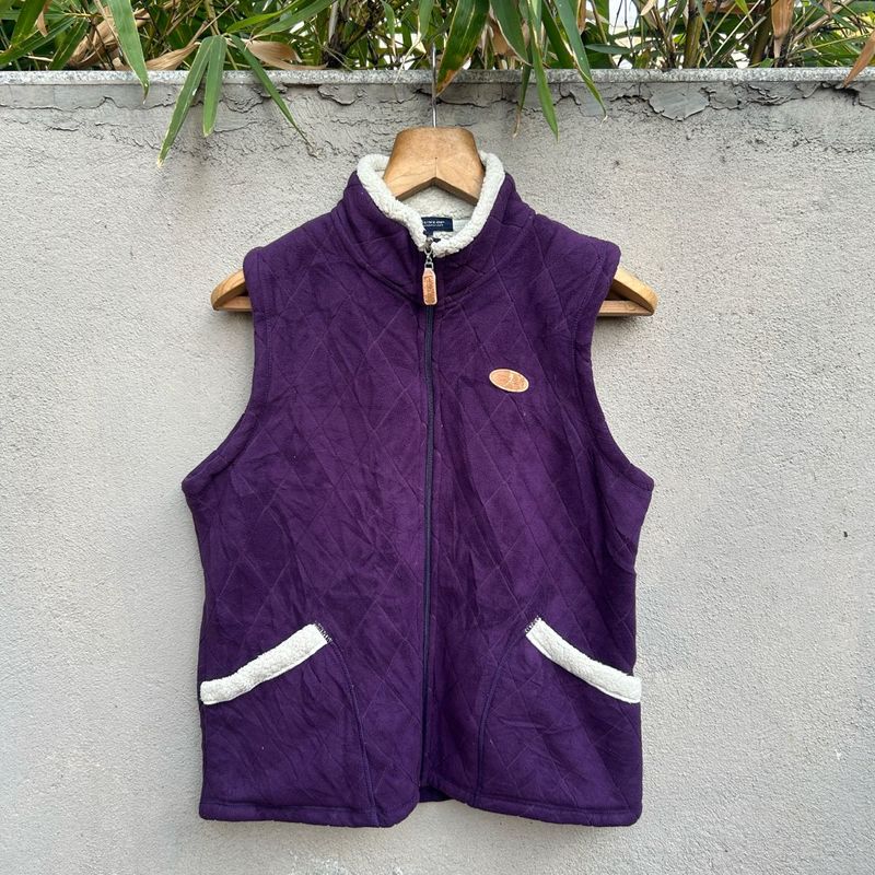 Vintage Dunlop Motorsport fleece vest