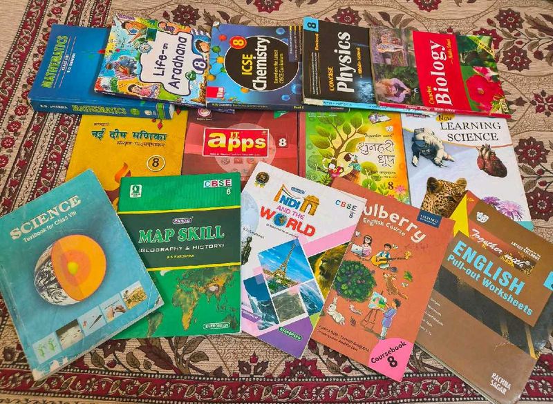 New Books For Class 8 &amp; 7