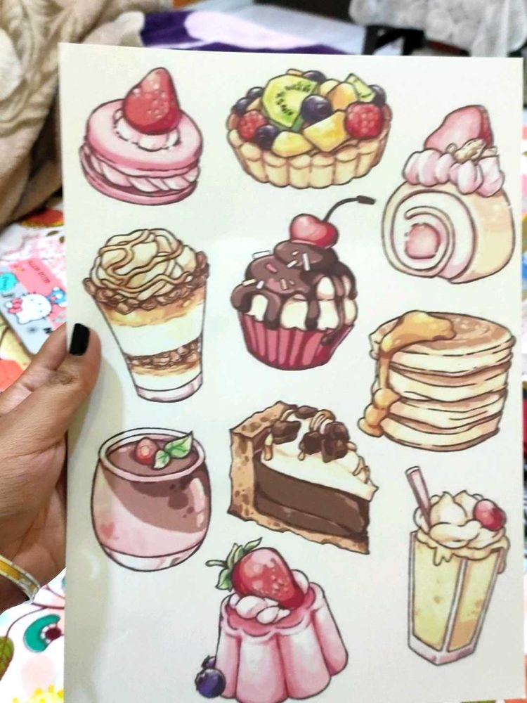 Dessert Stickers